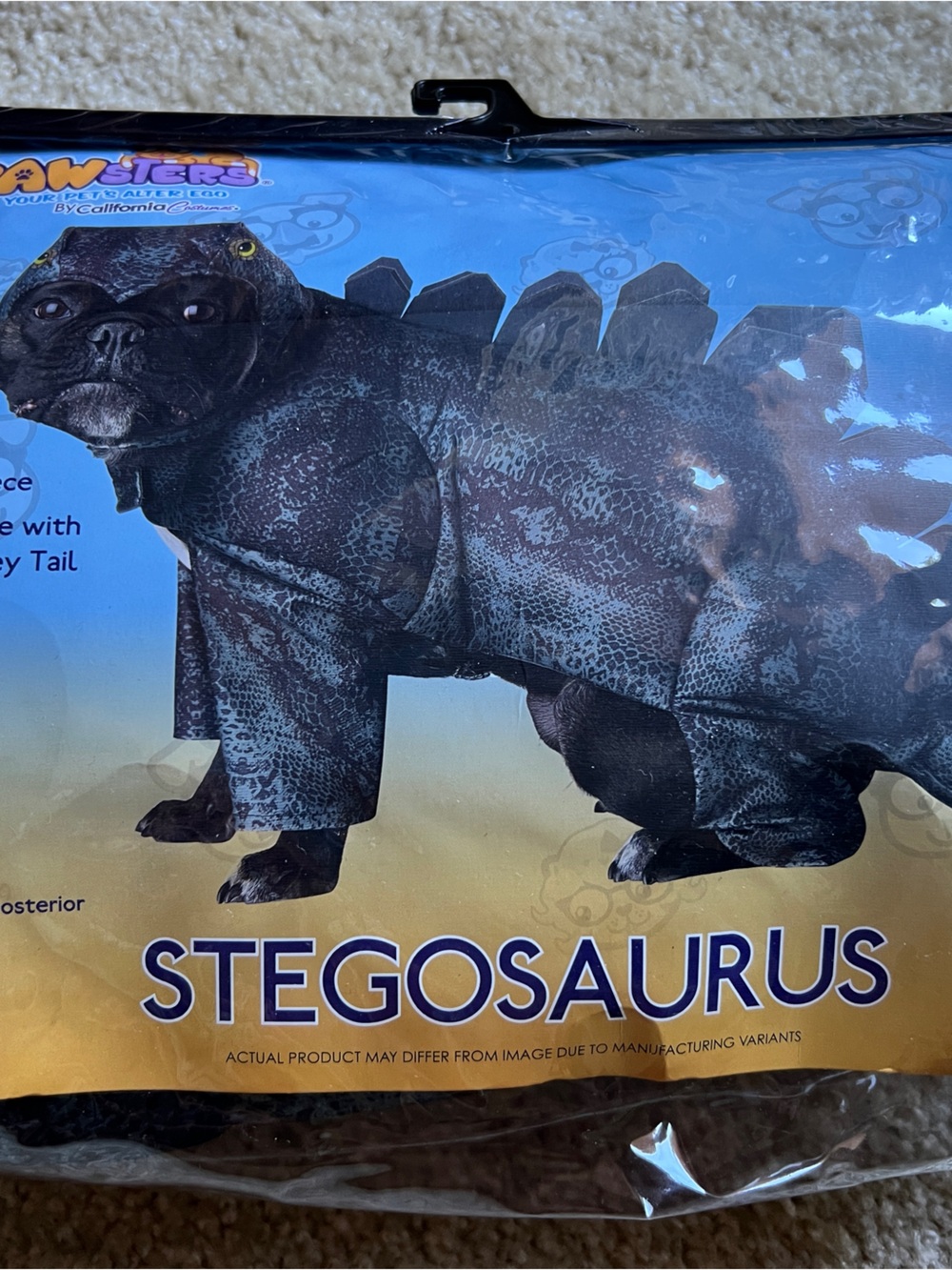 Stegosaurus Costume for Dog